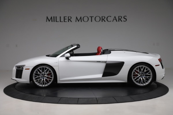Used 2017 Audi R8 5.2 quattro V10 Spyder for sale Sold at Bentley Greenwich in Greenwich CT 06830 3