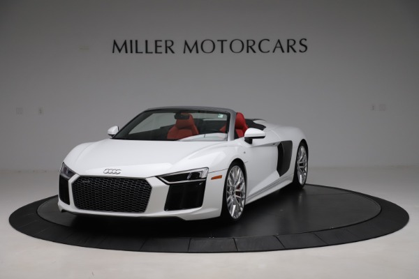 Used 2017 Audi R8 5.2 quattro V10 Spyder for sale Sold at Bentley Greenwich in Greenwich CT 06830 1
