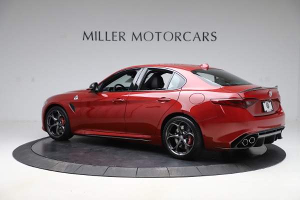 New 2020 Alfa Romeo Giulia Quadrifoglio for sale Sold at Bentley Greenwich in Greenwich CT 06830 4