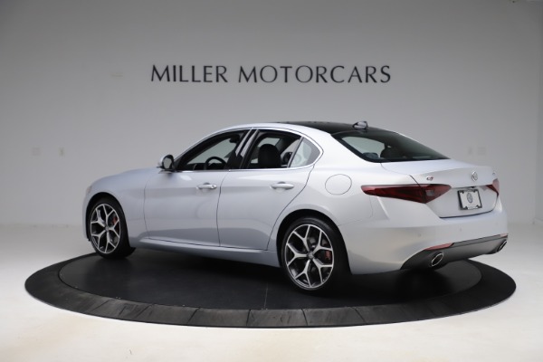 New 2020 Alfa Romeo Giulia Ti Q4 for sale Sold at Bentley Greenwich in Greenwich CT 06830 4