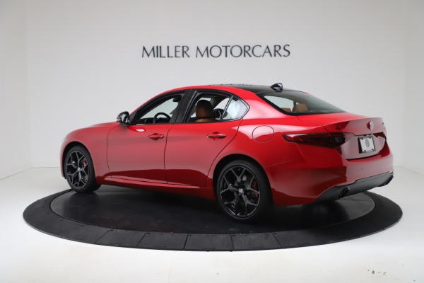 New 2020 Alfa Romeo Giulia Q4 for sale $47,245 at Bentley Greenwich in Greenwich CT 06830 4