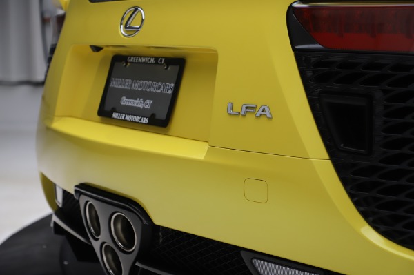 Used 2012 Lexus LFA for sale Sold at Bentley Greenwich in Greenwich CT 06830 22