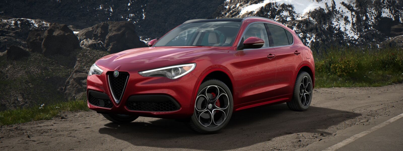 New 2020 Alfa Romeo Stelvio Ti Lusso Q4 for sale $54,745 at Bentley Greenwich in Greenwich CT 06830 1