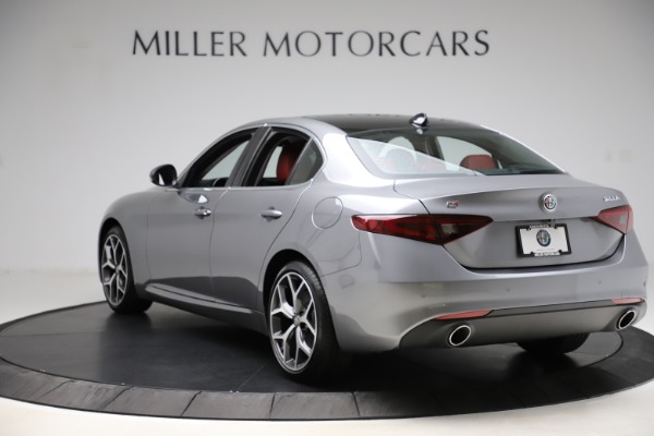 New 2020 Alfa Romeo Giulia Ti Q4 for sale Sold at Bentley Greenwich in Greenwich CT 06830 5