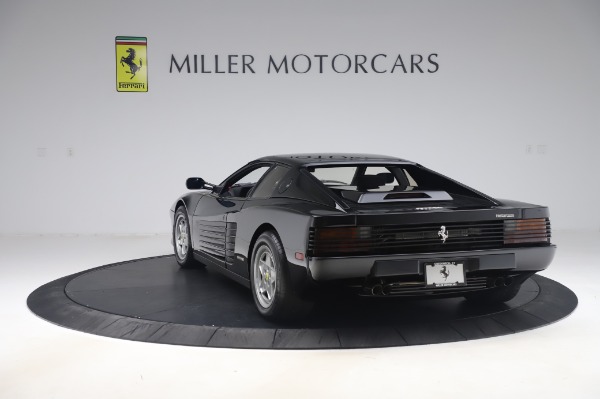 Used 1991 Ferrari Testarossa for sale Sold at Bentley Greenwich in Greenwich CT 06830 5