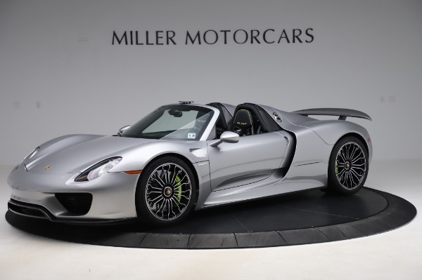 Used 2015 Porsche 918 Spyder for sale Sold at Bentley Greenwich in Greenwich CT 06830 2