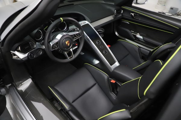 Used 2015 Porsche 918 Spyder for sale Sold at Bentley Greenwich in Greenwich CT 06830 22