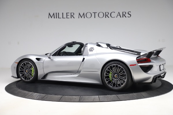 Used 2015 Porsche 918 Spyder for sale Sold at Bentley Greenwich in Greenwich CT 06830 4