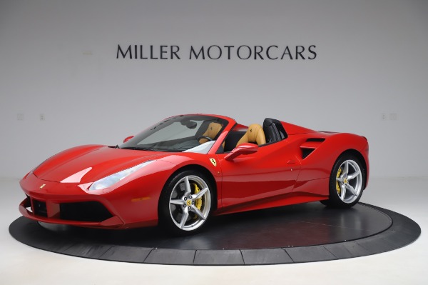 Used 2018 Ferrari 488 Spider Base for sale Sold at Bentley Greenwich in Greenwich CT 06830 2