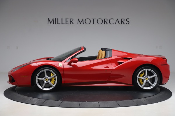 Used 2018 Ferrari 488 Spider Base for sale Sold at Bentley Greenwich in Greenwich CT 06830 3