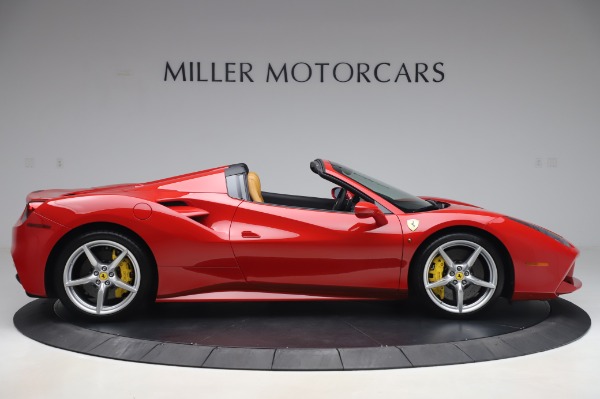 Used 2018 Ferrari 488 Spider Base for sale Sold at Bentley Greenwich in Greenwich CT 06830 9