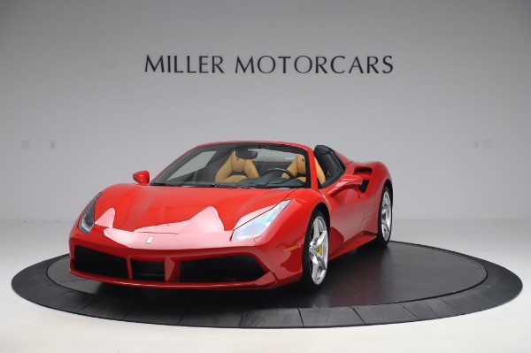 Used 2018 Ferrari 488 Spider Base for sale Sold at Bentley Greenwich in Greenwich CT 06830 1