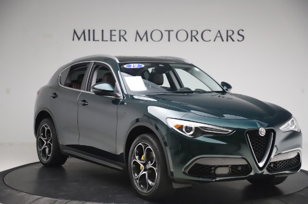 Used 2019 Alfa Romeo Stelvio Ti Lusso for sale Sold at Bentley Greenwich in Greenwich CT 06830 11