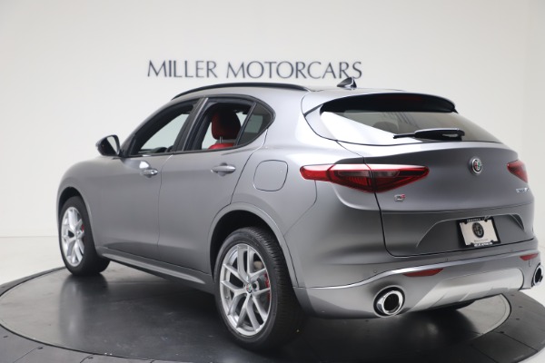 New 2020 Alfa Romeo Stelvio Ti Sport Q4 for sale Sold at Bentley Greenwich in Greenwich CT 06830 5