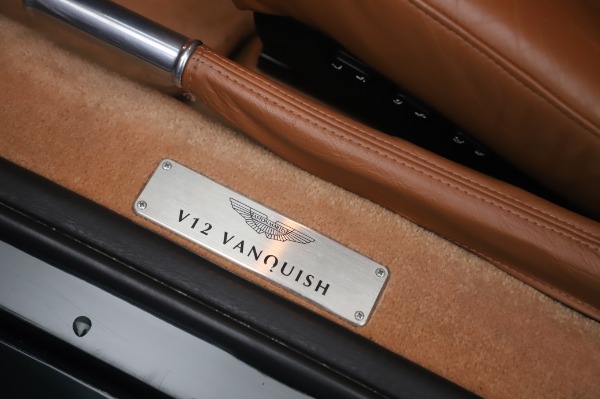 Used 2003 Aston Martin V12 Vanquish Coupe for sale Sold at Bentley Greenwich in Greenwich CT 06830 16