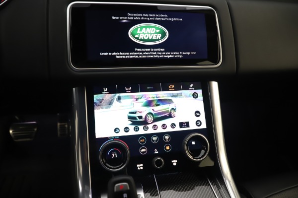 Used 2019 Land Rover Range Rover Sport Autobiography for sale Sold at Bentley Greenwich in Greenwich CT 06830 27