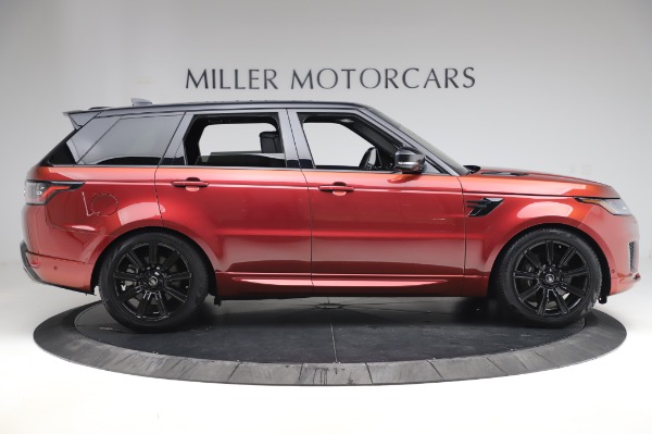 Used 2019 Land Rover Range Rover Sport Autobiography for sale Sold at Bentley Greenwich in Greenwich CT 06830 9