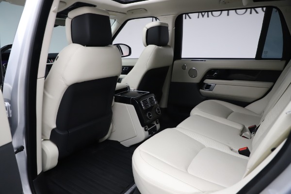 Used 2019 Land Rover Range Rover Supercharged LWB for sale Sold at Bentley Greenwich in Greenwich CT 06830 16