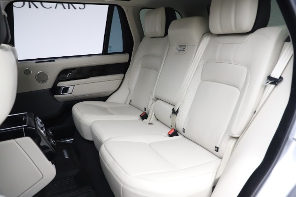 Used 2019 Land Rover Range Rover Supercharged LWB for sale Sold at Bentley Greenwich in Greenwich CT 06830 19