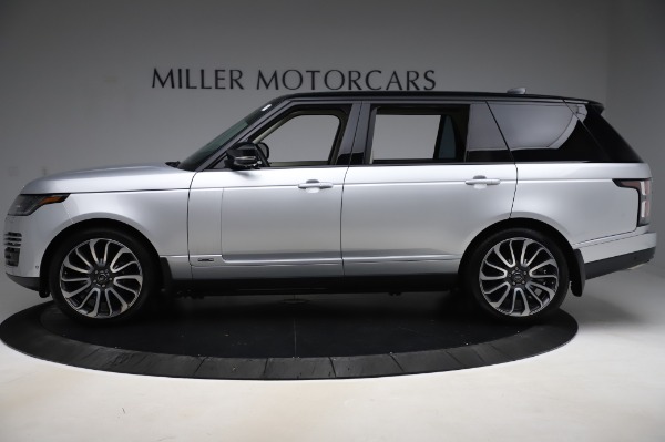 Used 2019 Land Rover Range Rover Supercharged LWB for sale Sold at Bentley Greenwich in Greenwich CT 06830 3