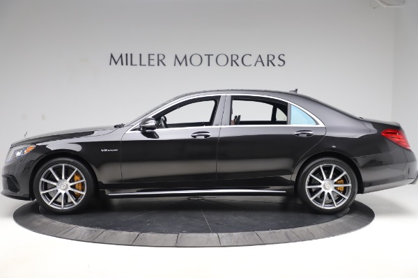 Used 2015 Mercedes-Benz S-Class S 63 AMG for sale Sold at Bentley Greenwich in Greenwich CT 06830 3