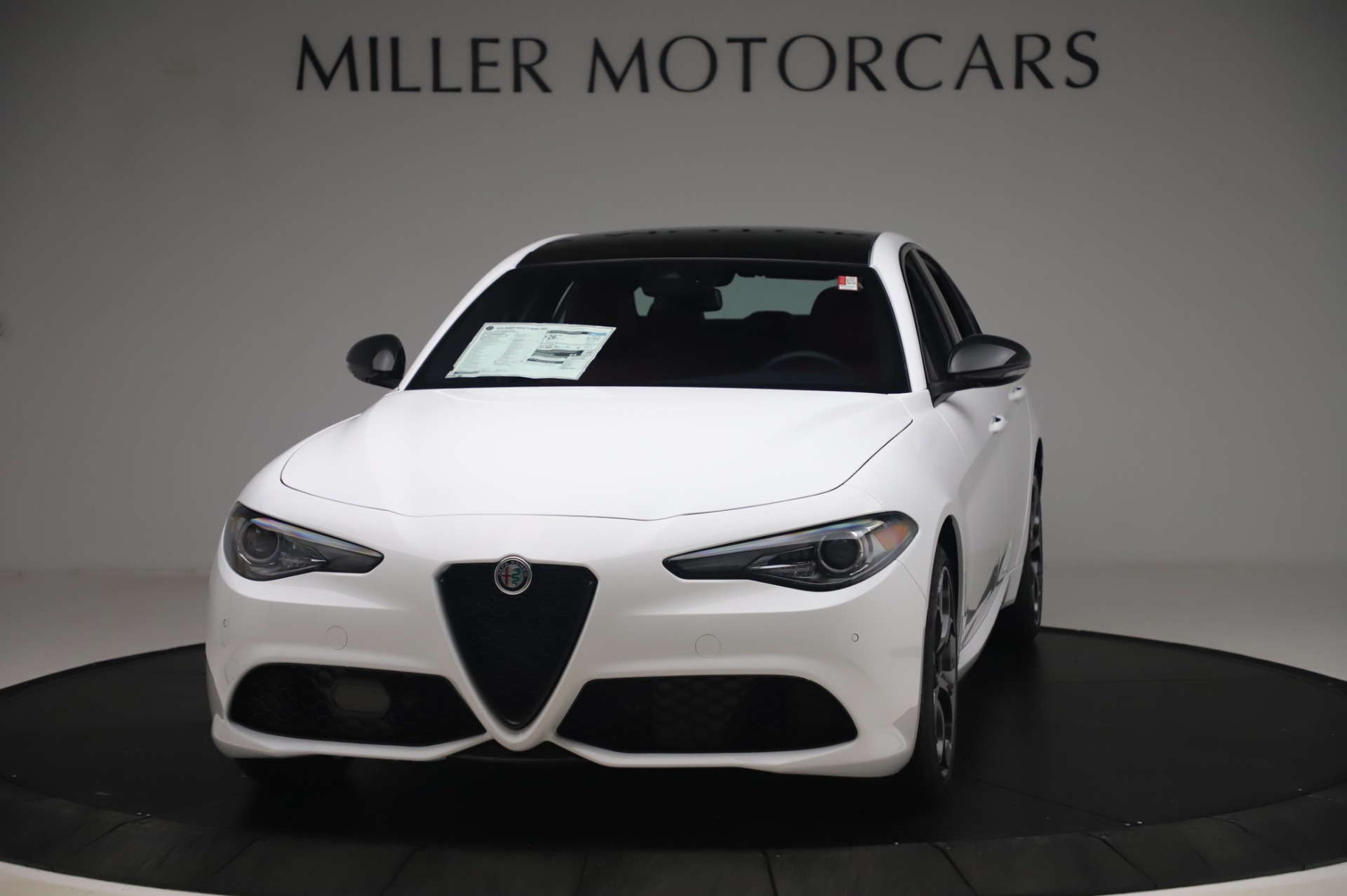 New 2020 Alfa Romeo Giulia Ti Sport Q4 for sale Sold at Bentley Greenwich in Greenwich CT 06830 1