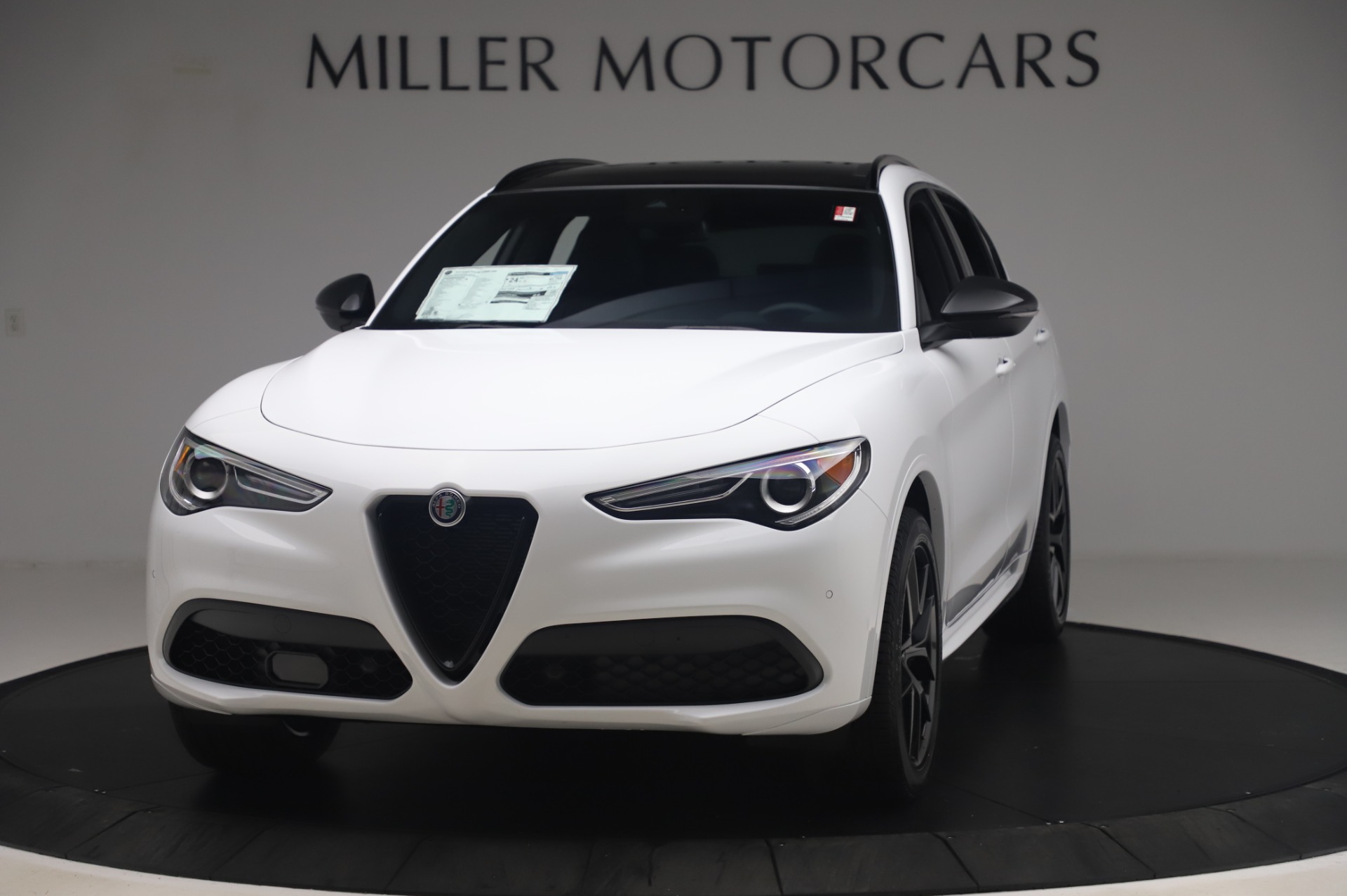 New 2020 Alfa Romeo Stelvio Ti Sport Q4 for sale Sold at Bentley Greenwich in Greenwich CT 06830 1