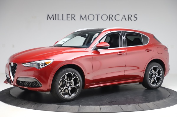 New 2020 Alfa Romeo Stelvio Ti Lusso Q4 for sale $56,495 at Bentley Greenwich in Greenwich CT 06830 2