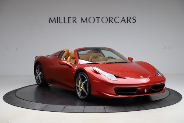 Used 2013 Ferrari 458 Spider for sale Sold at Bentley Greenwich in Greenwich CT 06830 11
