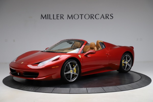 Used 2013 Ferrari 458 Spider for sale Sold at Bentley Greenwich in Greenwich CT 06830 2