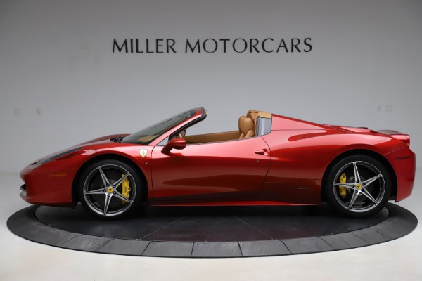 Used 2013 Ferrari 458 Spider for sale Sold at Bentley Greenwich in Greenwich CT 06830 3