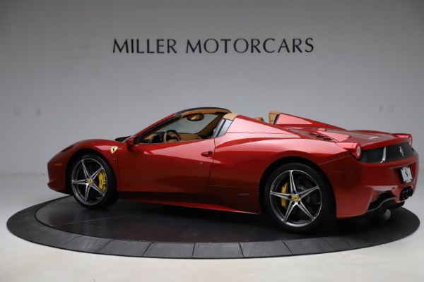 Used 2013 Ferrari 458 Spider for sale Sold at Bentley Greenwich in Greenwich CT 06830 4