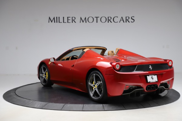 Used 2013 Ferrari 458 Spider for sale Sold at Bentley Greenwich in Greenwich CT 06830 5