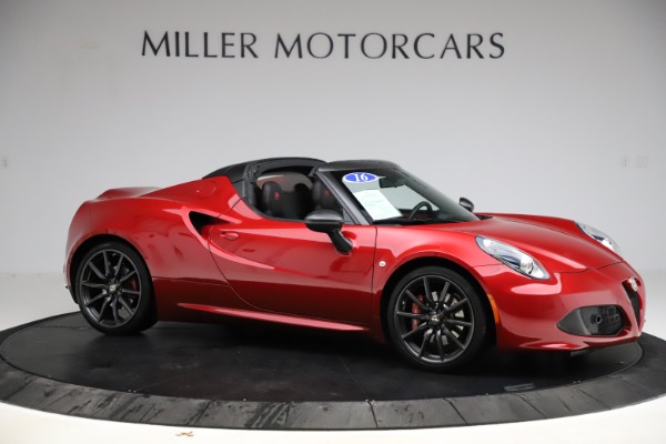 Used 2016 Alfa Romeo 4C Spider for sale Sold at Bentley Greenwich in Greenwich CT 06830 10