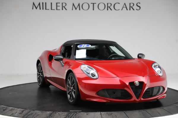 Used 2016 Alfa Romeo 4C Spider for sale Sold at Bentley Greenwich in Greenwich CT 06830 11