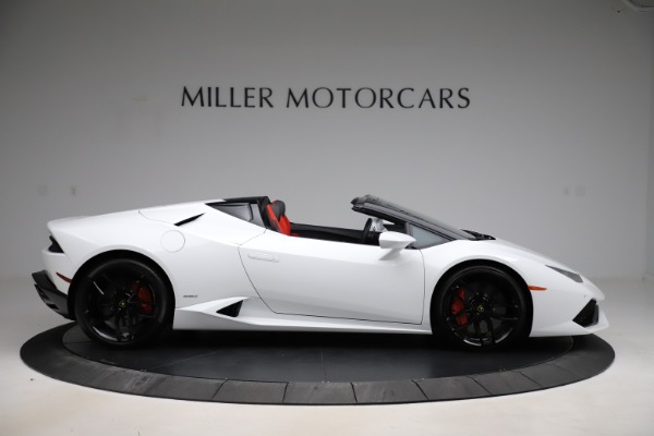 Used 2016 Lamborghini Huracan LP 610-4 Spyder for sale Sold at Bentley Greenwich in Greenwich CT 06830 12