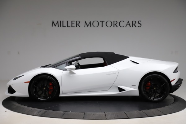 Used 2016 Lamborghini Huracan LP 610-4 Spyder for sale Sold at Bentley Greenwich in Greenwich CT 06830 16