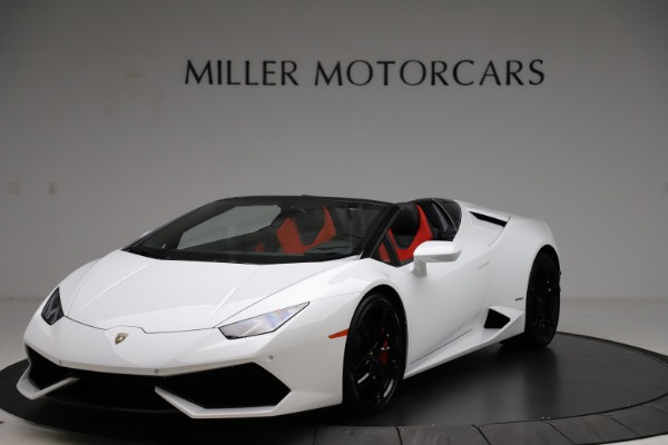 Used 2016 Lamborghini Huracan LP 610-4 Spyder for sale Sold at Bentley Greenwich in Greenwich CT 06830 2