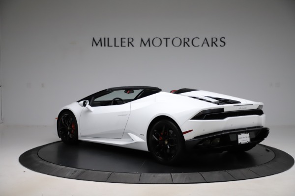 Used 2016 Lamborghini Huracan LP 610-4 Spyder for sale Sold at Bentley Greenwich in Greenwich CT 06830 7