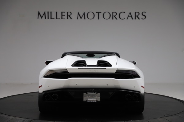 Used 2016 Lamborghini Huracan LP 610-4 Spyder for sale Sold at Bentley Greenwich in Greenwich CT 06830 8