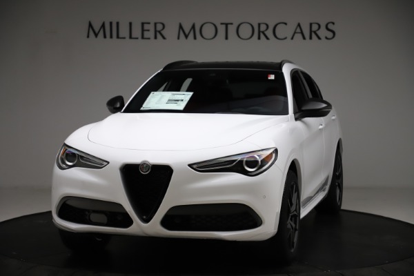 New 2021 Alfa Romeo Stelvio Ti Sport Q4 for sale Sold at Bentley Greenwich in Greenwich CT 06830 1