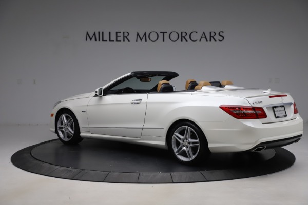 Used 2012 Mercedes-Benz E-Class E 550 for sale Sold at Bentley Greenwich in Greenwich CT 06830 3