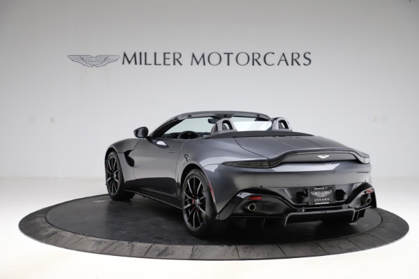 New 2021 Aston Martin Vantage Roadster for sale Sold at Bentley Greenwich in Greenwich CT 06830 4