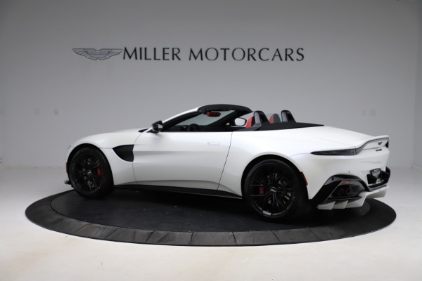 New 2021 Aston Martin Vantage Roadster for sale Sold at Bentley Greenwich in Greenwich CT 06830 3