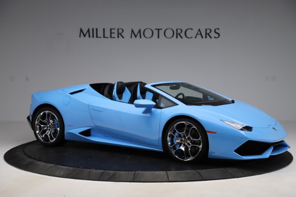 Used 2016 Lamborghini Huracan LP 610-4 Spyder for sale Sold at Bentley Greenwich in Greenwich CT 06830 10