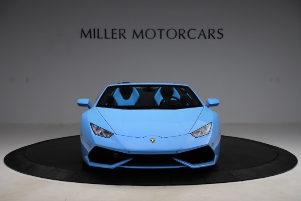 Used 2016 Lamborghini Huracan LP 610-4 Spyder for sale Sold at Bentley Greenwich in Greenwich CT 06830 12