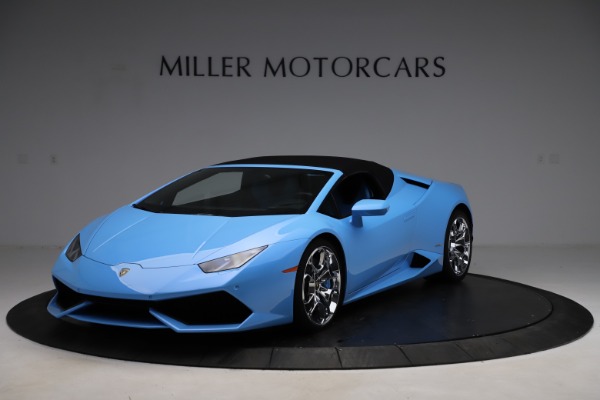 Used 2016 Lamborghini Huracan LP 610-4 Spyder for sale Sold at Bentley Greenwich in Greenwich CT 06830 13