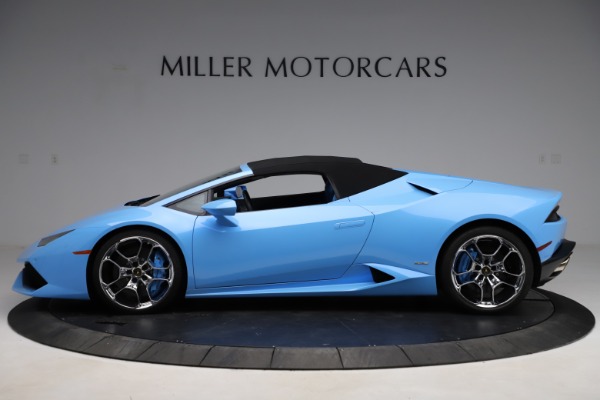 Used 2016 Lamborghini Huracan LP 610-4 Spyder for sale Sold at Bentley Greenwich in Greenwich CT 06830 14