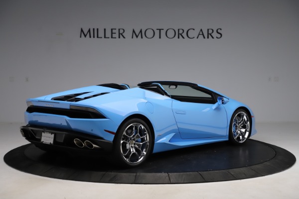 Used 2016 Lamborghini Huracan LP 610-4 Spyder for sale Sold at Bentley Greenwich in Greenwich CT 06830 8