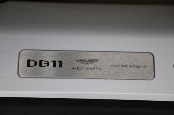 New 2021 Aston Martin DB11 Volante for sale Sold at Bentley Greenwich in Greenwich CT 06830 24